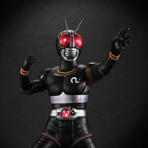 全高400mmの可動フィギュア「Ultimate Article 仮面ライダーBLACK」9月