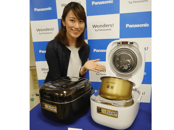 パナソニック、コンパクトなのにおいしく炊ける「おどり炊き」搭載のIH