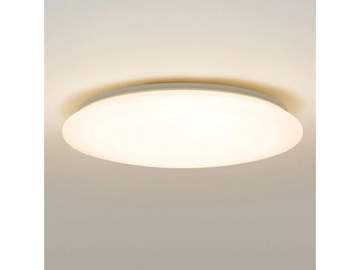 無印良品、電球色～昼光色に調色できる「アルミカバーシーリングライト