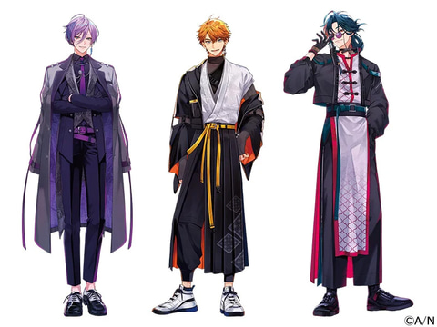 にじさんじ 3SKM 北見遊征 ハフアニ ハーフアニバーサリー 缶バッジ