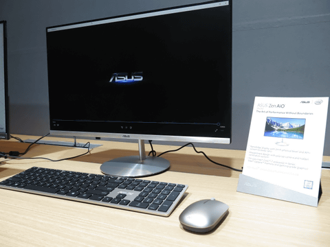 イベントレポート】ASUS、ロゴから排熱するスタイリッシュ一体型「Zen
