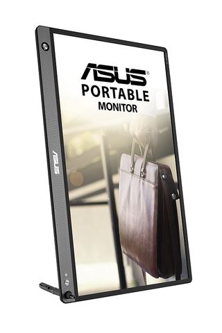 ASUS、バッテリ内蔵の15.6型モバイル液晶。タッチでスマホの操作も可能