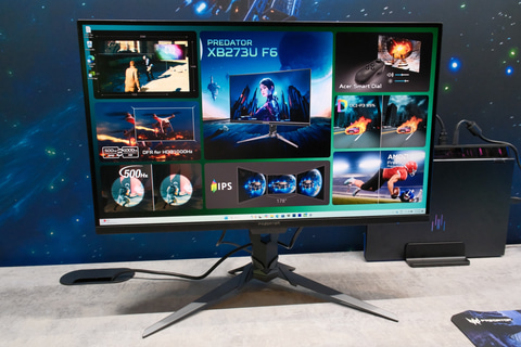 5K/165Hz対応27型ゲーミングモニターがAcerから登場。クリエイター向け