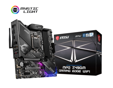 MSI MPG Z490M GAMING EDGE WIFI mATX Gaming Motherboard (10th Gen