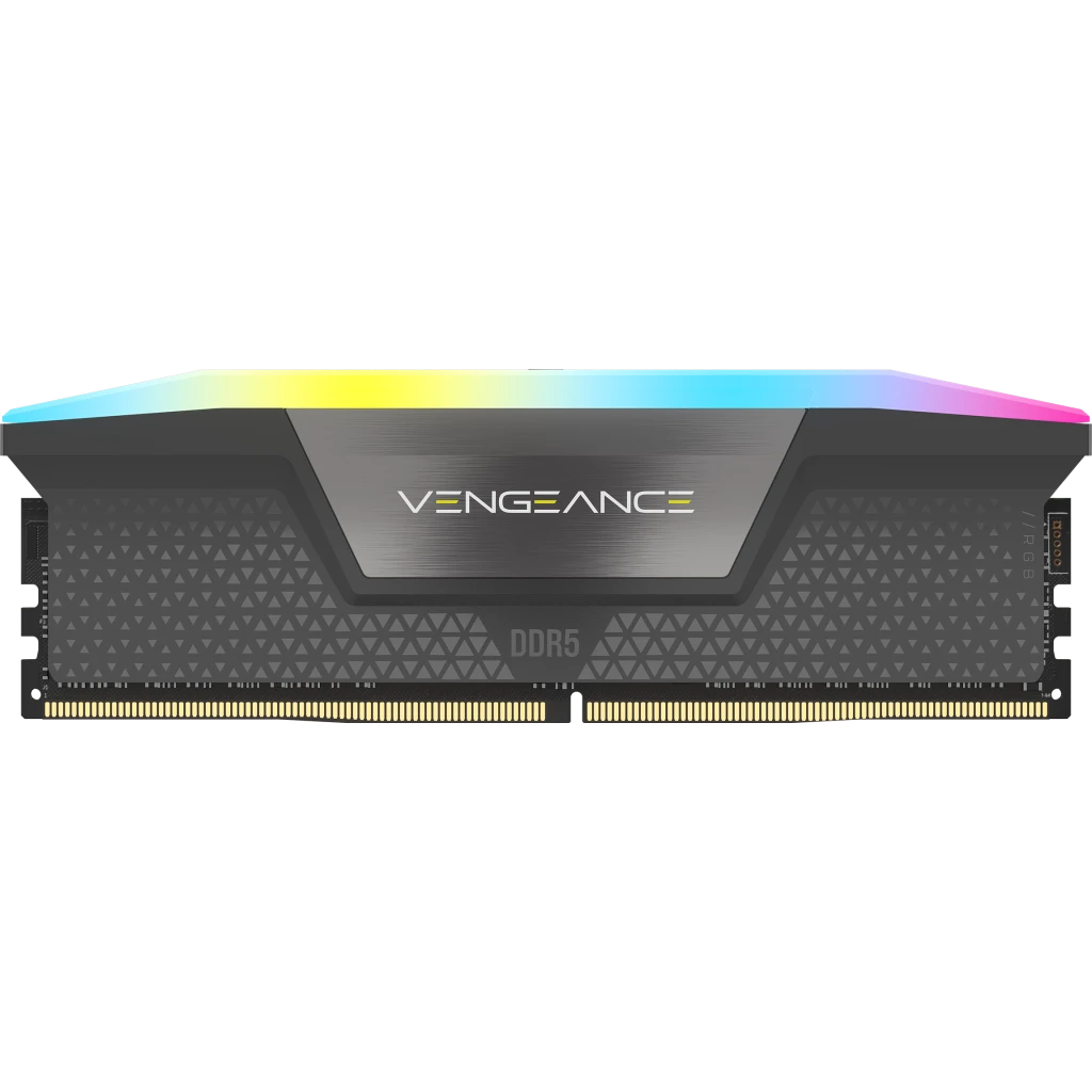 VENGEANCE® RGB 32GB (1x32GB) DDR5 DRAM 5200MT/s CL40 AMD EXPO