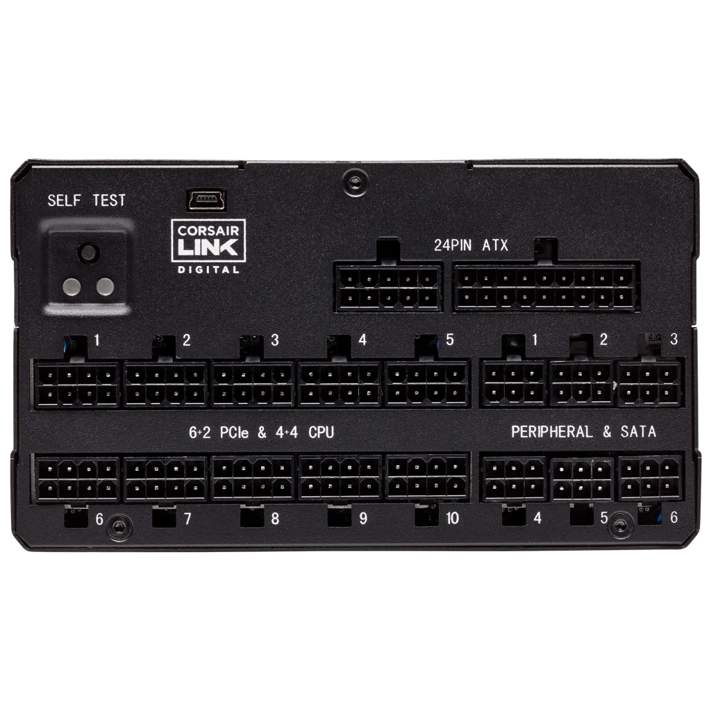 AX1600i Digital ATX Power Supply — 1600 Watt Fully-Modular PSU