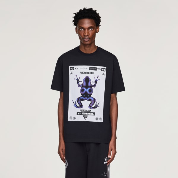 adidas Y-3 NBHD GRAPHIC TEE - Black | adidas Singapore
