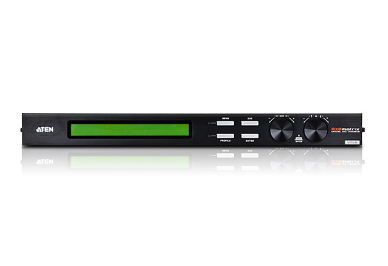 8入力8出力オーディオ・ビデオマトリックススイッチャー - VM0808