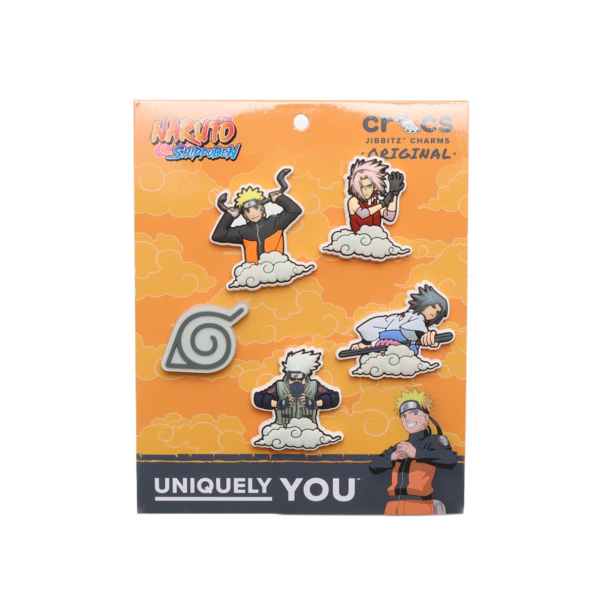 crocs Naruto Uzumaki 5 Pck MULTI（クロックス ナルト うずまき 5