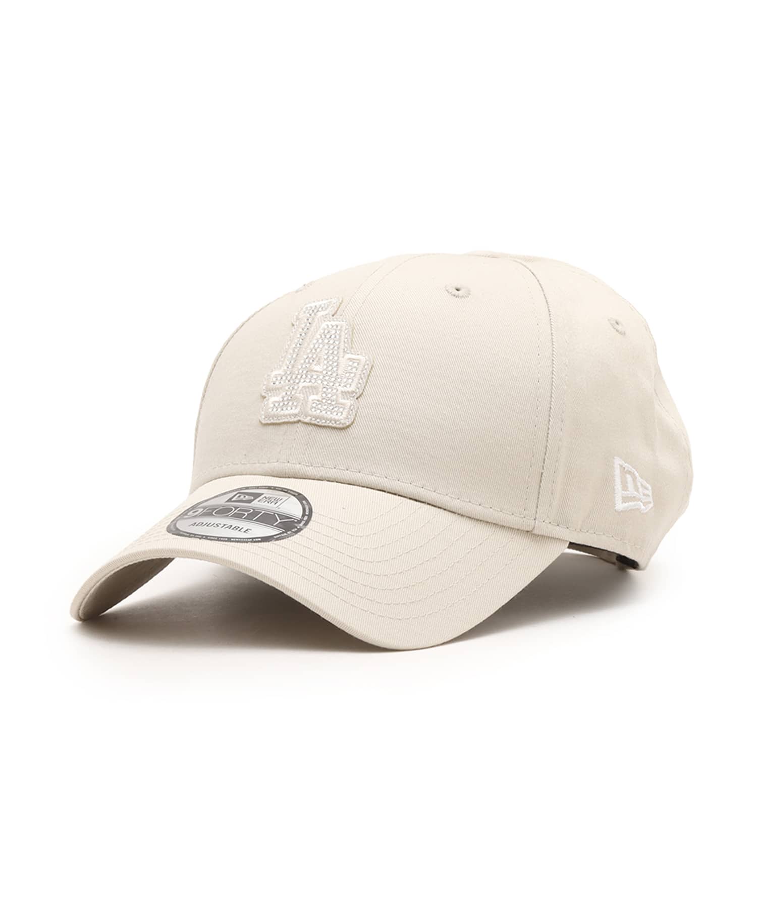 NEW ERA 9FORTY Rhinestone Los Angeles Dodgers WHITE（ニューエラ