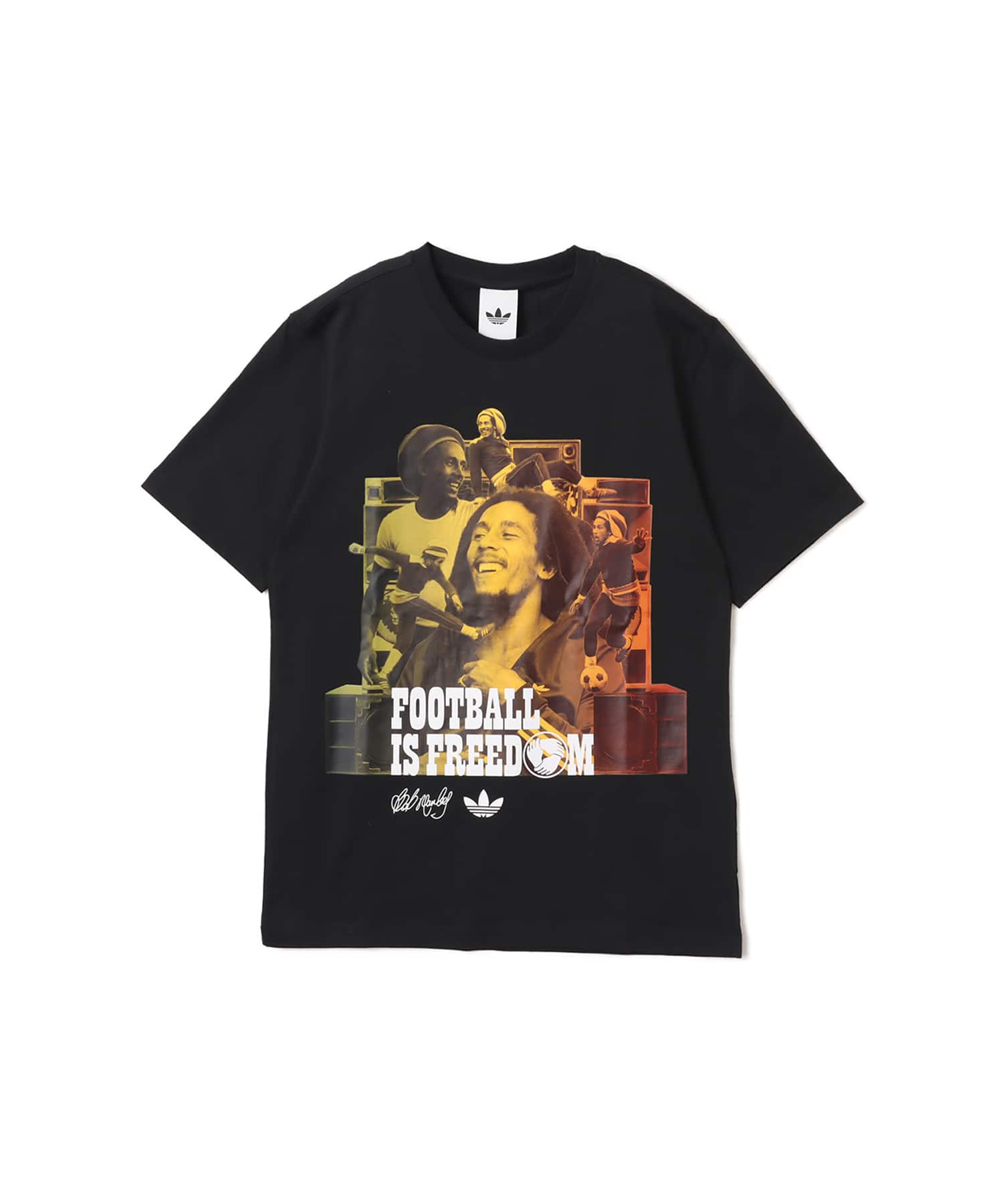 adidas Bob Marley ORIGINALS T-Shirt ブラック（アディダス ボブ