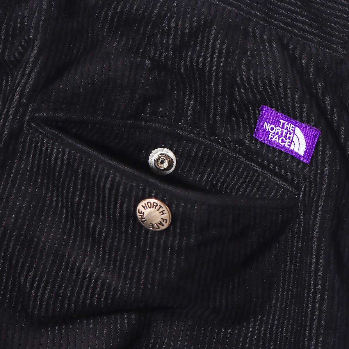 THE NORTH FACE PURPLE LABEL Corduroy Wide Tapered Pants Black 22FW
