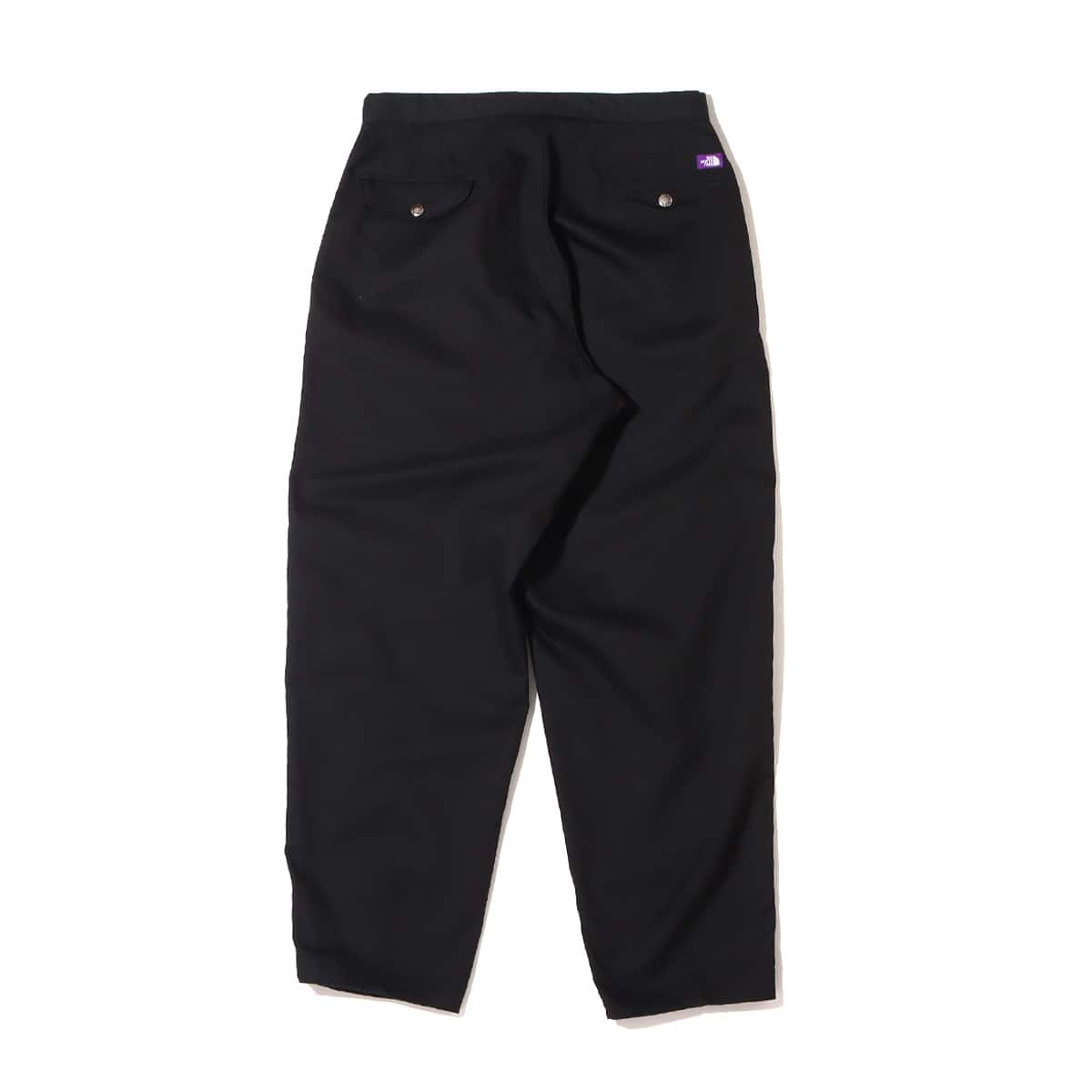 THE NORTH FACE PURPLE LABEL Stretch Twill Wide Tapered Pants Black