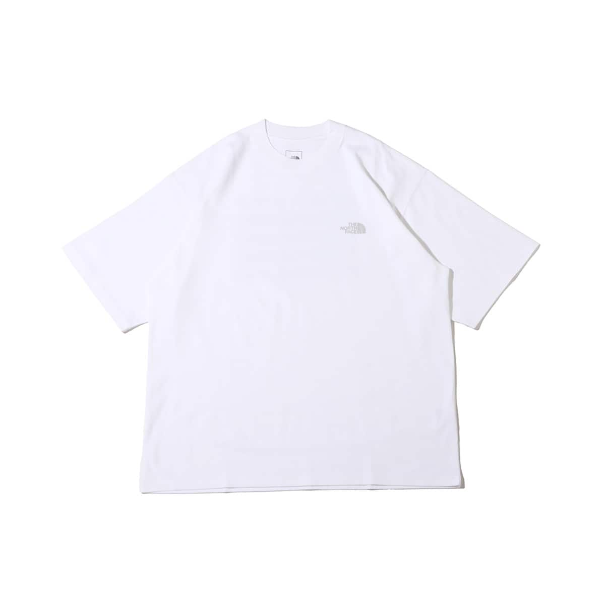 THE NORTH FACE S/S NEVER STOP ING TEE ホワイト 23FW-I（ザ・ノース