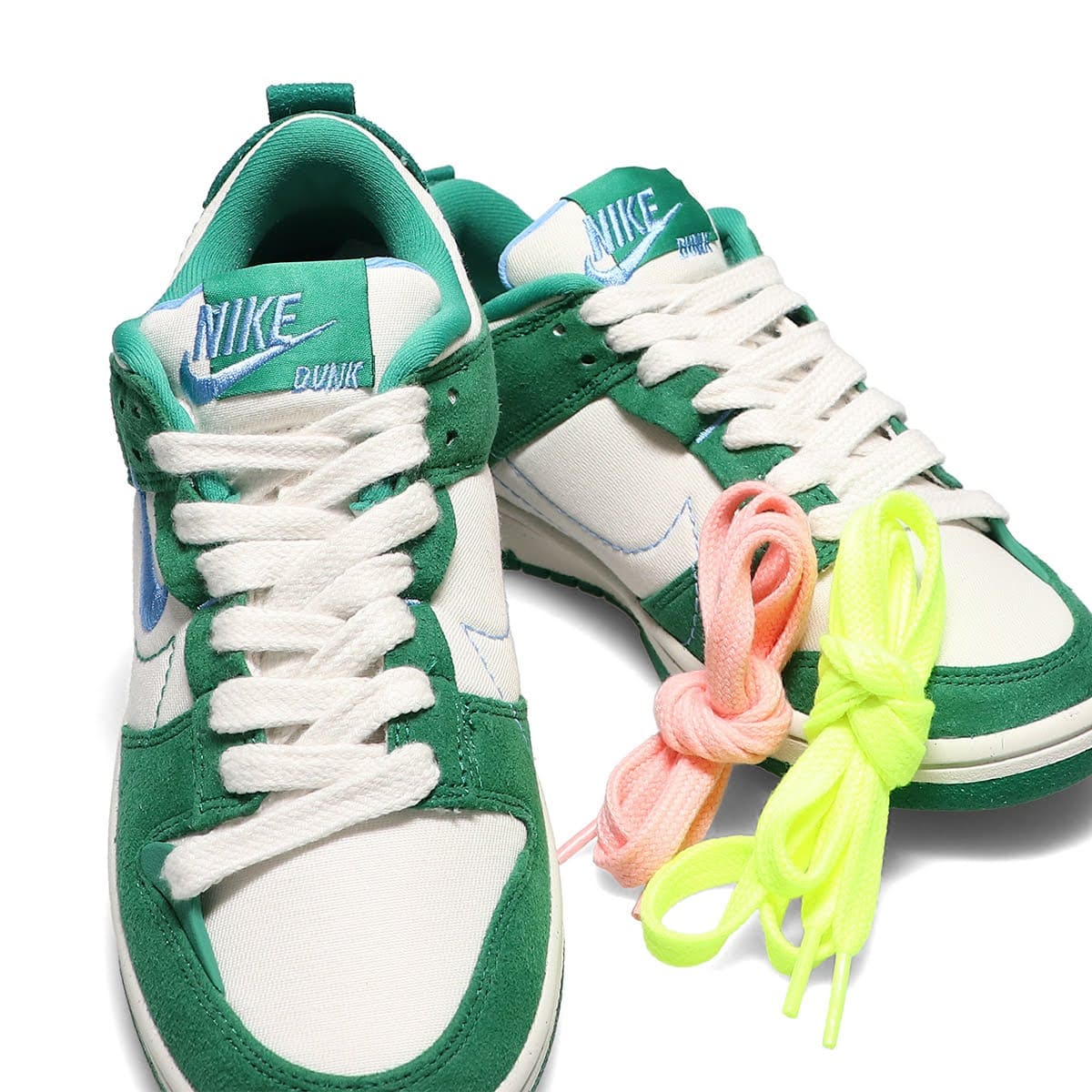 NIKE W DUNK LOW DISRUPT 2 PHANTOM/UNIVERSITY BLUE-MALACHITE 22SP-I