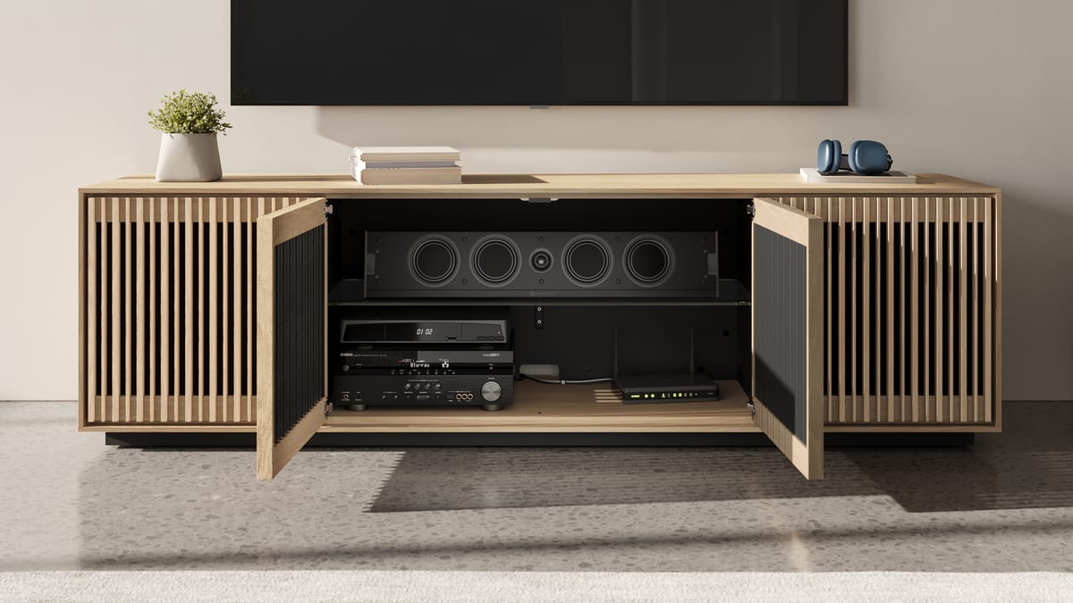 Profile 8479 Modern Storage + Media Cabinet | BDI Furniture