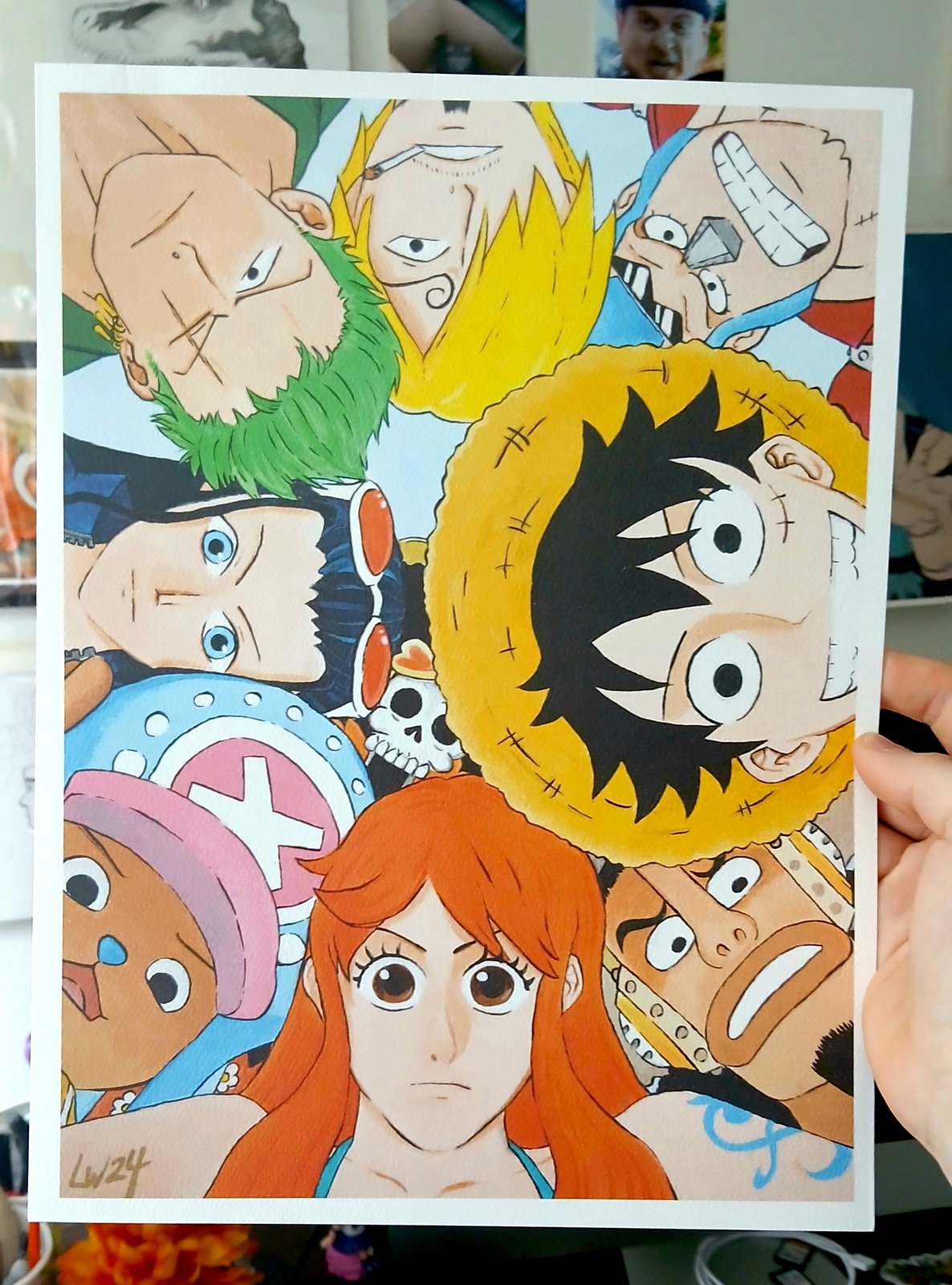 ONE PIECE パズル 300pieces straw hat crew ONE PIECE パズル