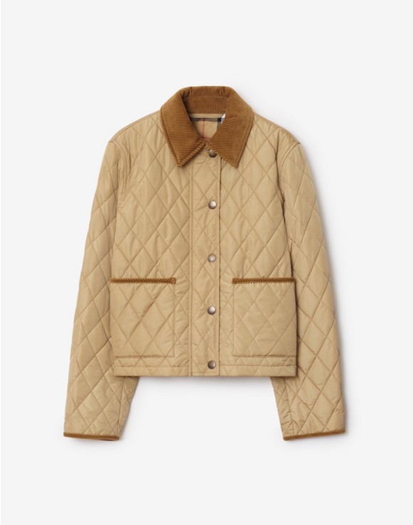 ウィメンズ デザイナーキルティングジャケット | Burberry® 公式サイト