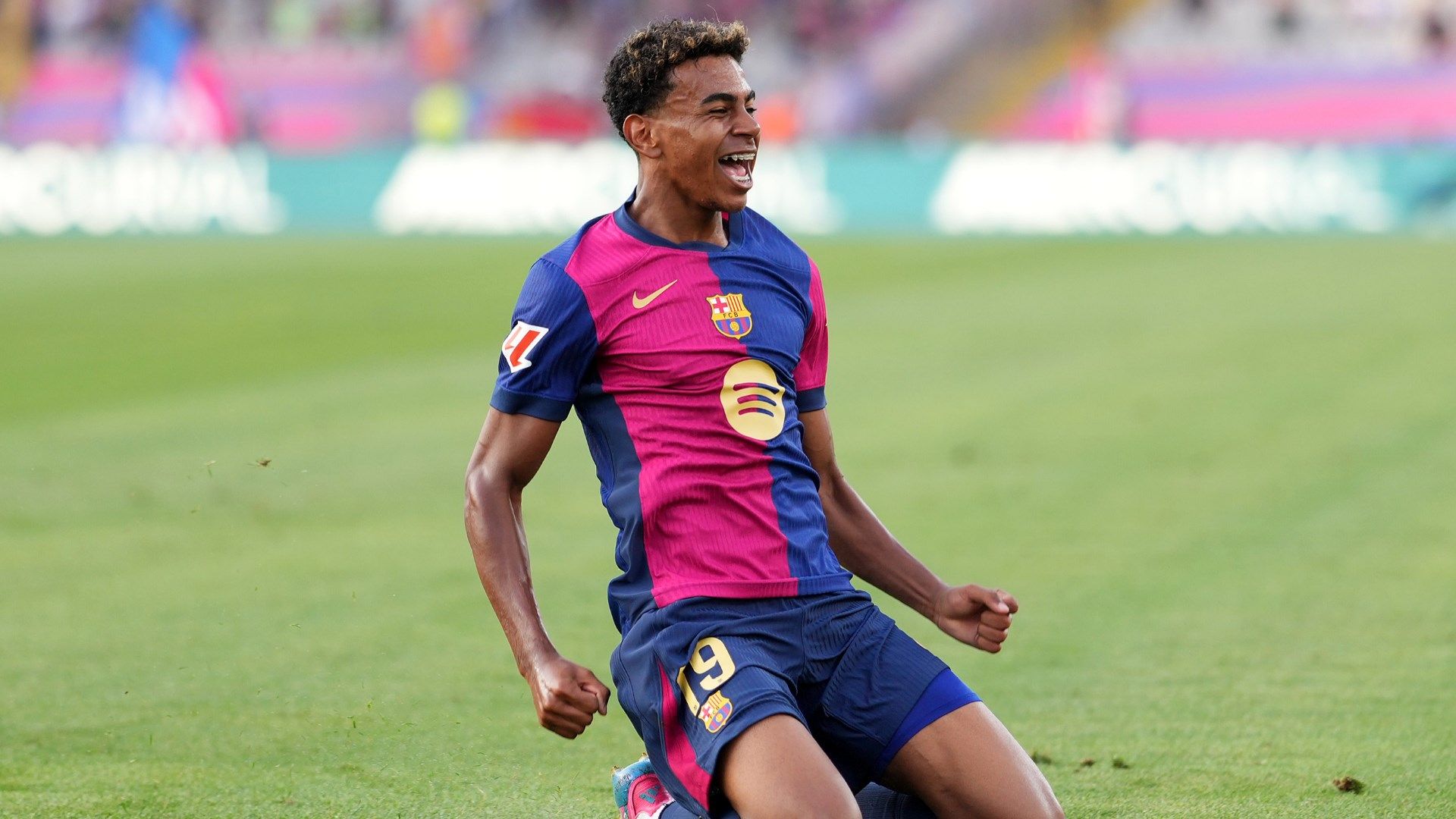 FCバルセロナ 23-24 ホーム 半袖 ユニフォーム No.27 ラミン・ヤマル