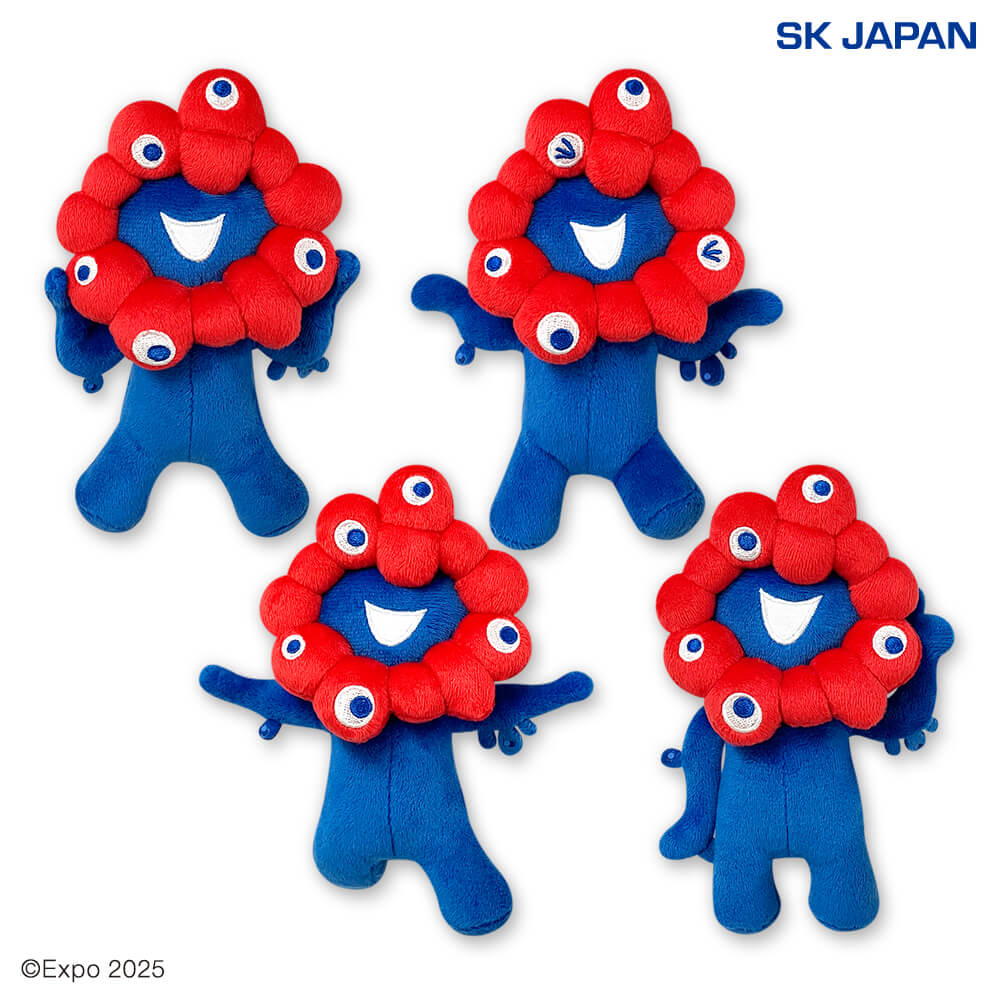 ミャクミャク×サンリオ！ブラックぬいぐるみ 受注販売！いつ？どこで