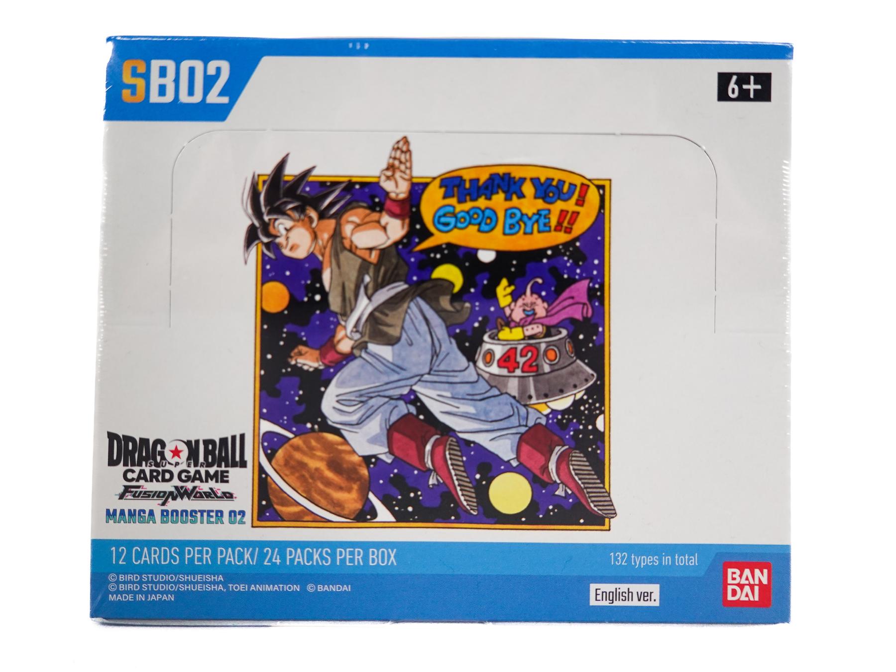 Dragon Ball Super TCG Fusion World Manga (SB-02) Booster Box | DA