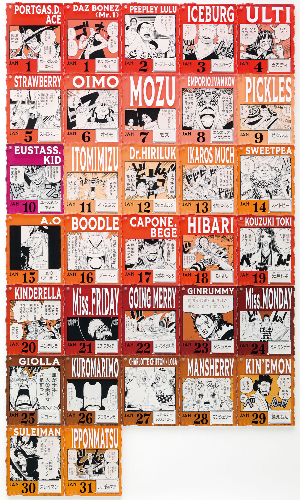 ONE PIECE BASE SHOP くじ 366DAYS OF BIRTHDAYS｜一番くじ倶楽部