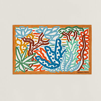 ビーチタオル 《ル・シャン・デ・シガール》 プリント | Hermès