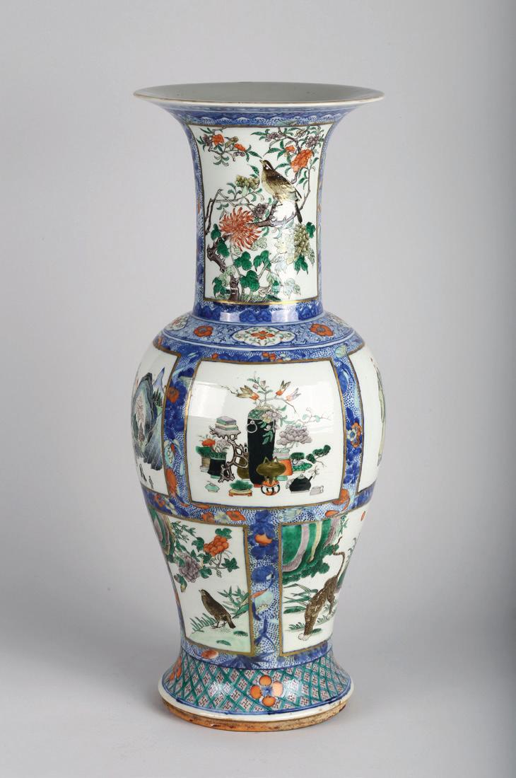 1127【時代 古玩 明治期 古銅 渡雲鋳 在銘 鳳凰 龍 幾何紋 水盤】