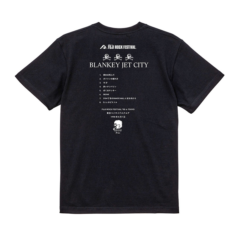 FUJI ROCK FESTIVAL '98 -BLANKEY JET CITY- Tシャツ - FUJI ROCK