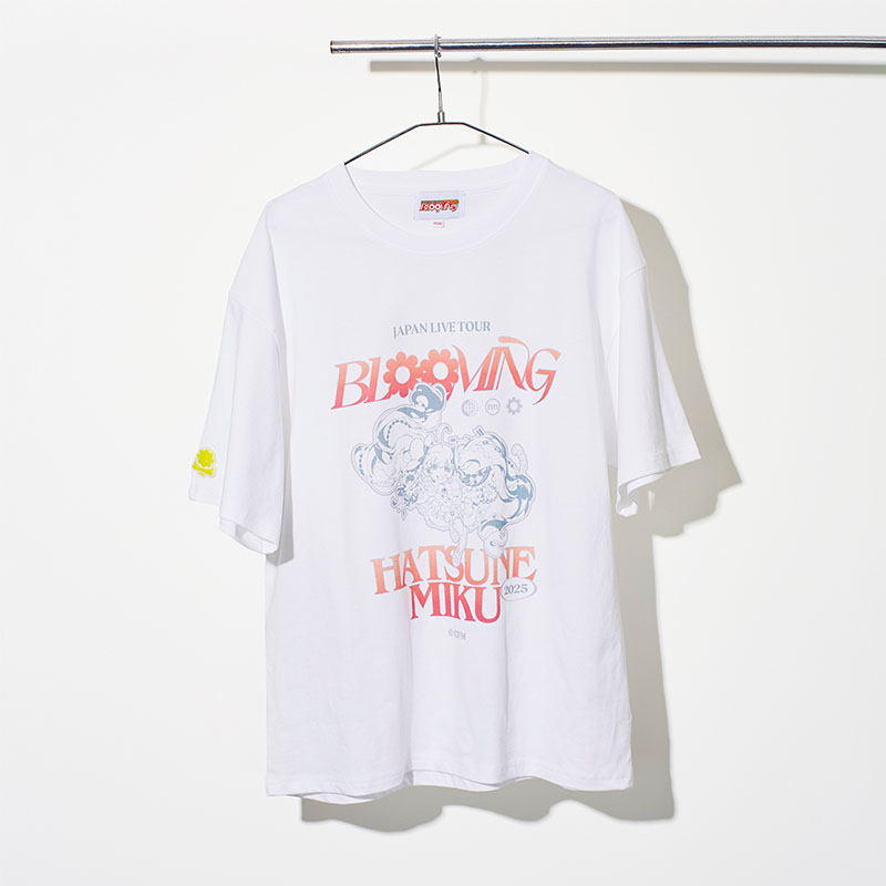 TOUR T-shirt (White) - 初音ミク JAPAN LIVE TOUR 2025 OFFICIAL