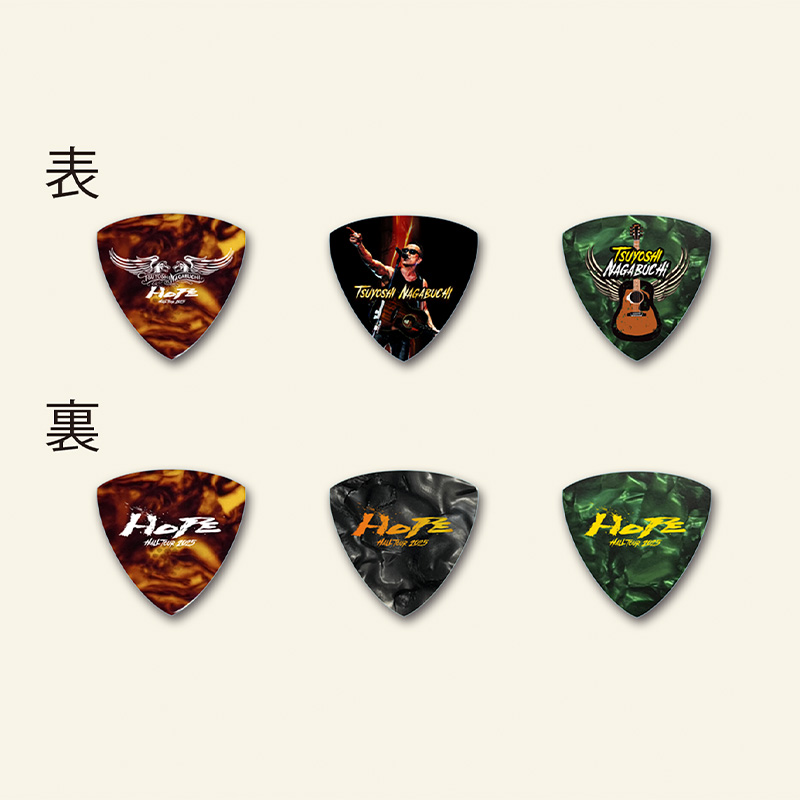 The BONEZ TSUYOSHI ピック 超希少 straight up THE BONEZ TSUYOSHI ピック