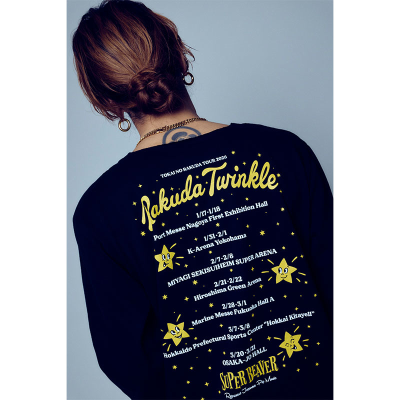 トゥインクルーツアーロンT - SUPER BEAVER TOUR OFFICIAL GOODS