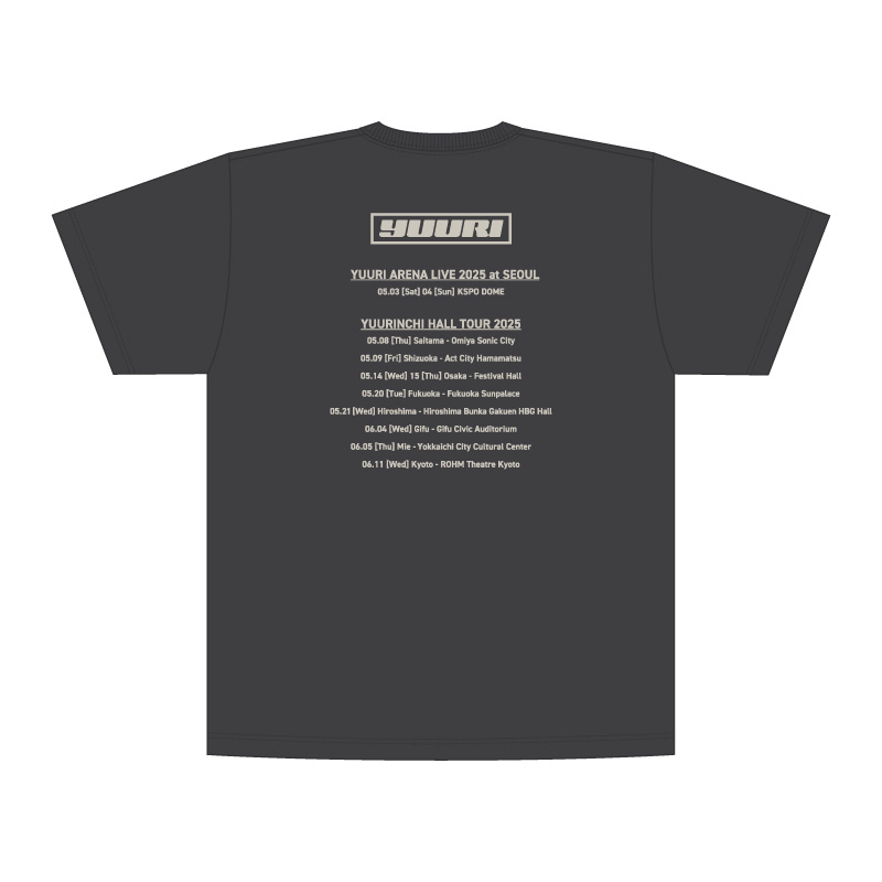 会場限定】YUURI 日本武道館2025、優里 Tシャツ、Mサイズ Route1994 T