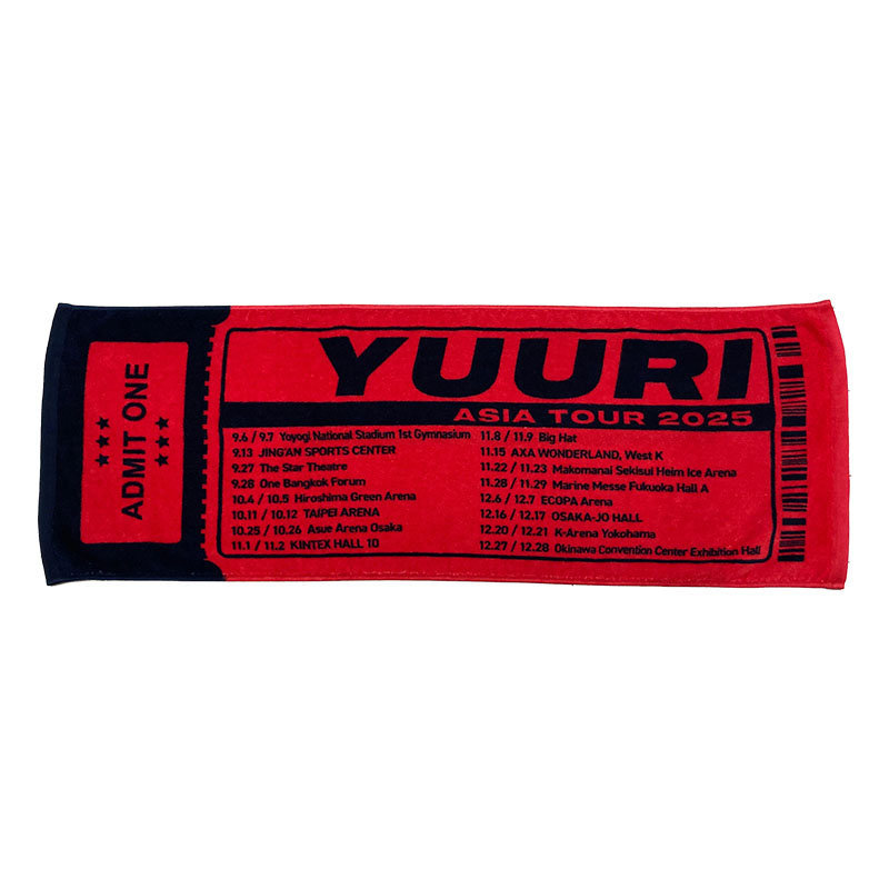 YUURI ASIA TOUR Face Towel Vol.2 - 優里 Official Goods Store