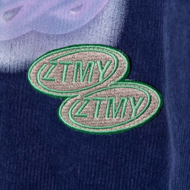 Corduroy Wappen Jacket (Navy) - ZUTOMAYO MART