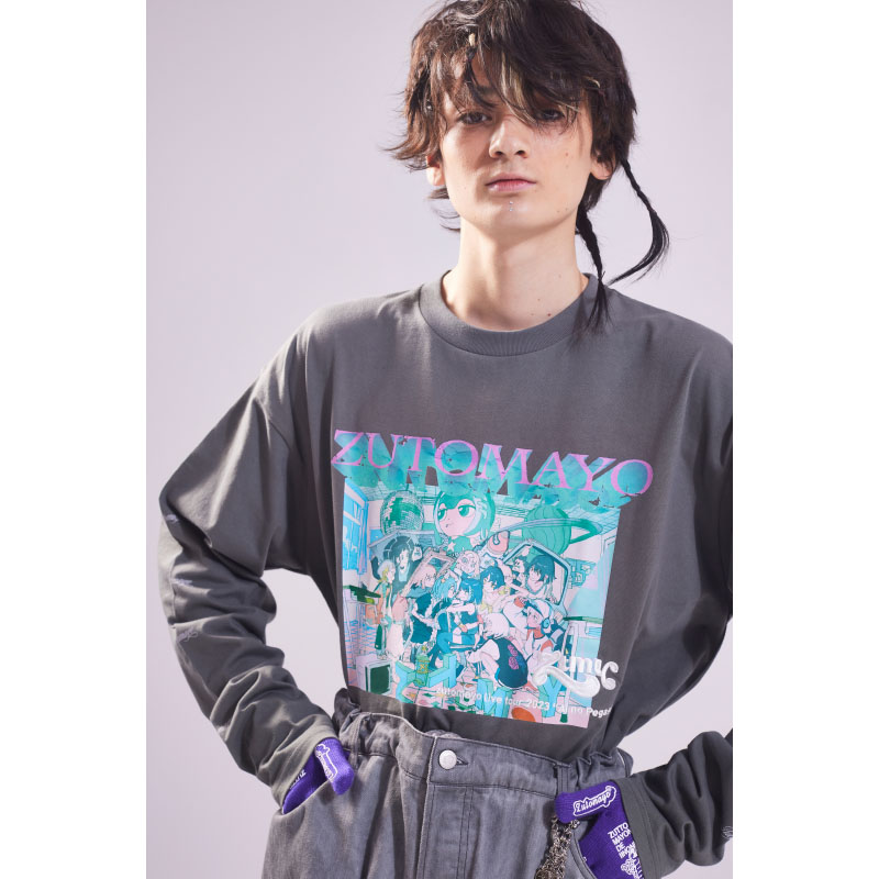 5th HP TOP LongTee 2 (Charcoal) - ZUTOMAYO MART