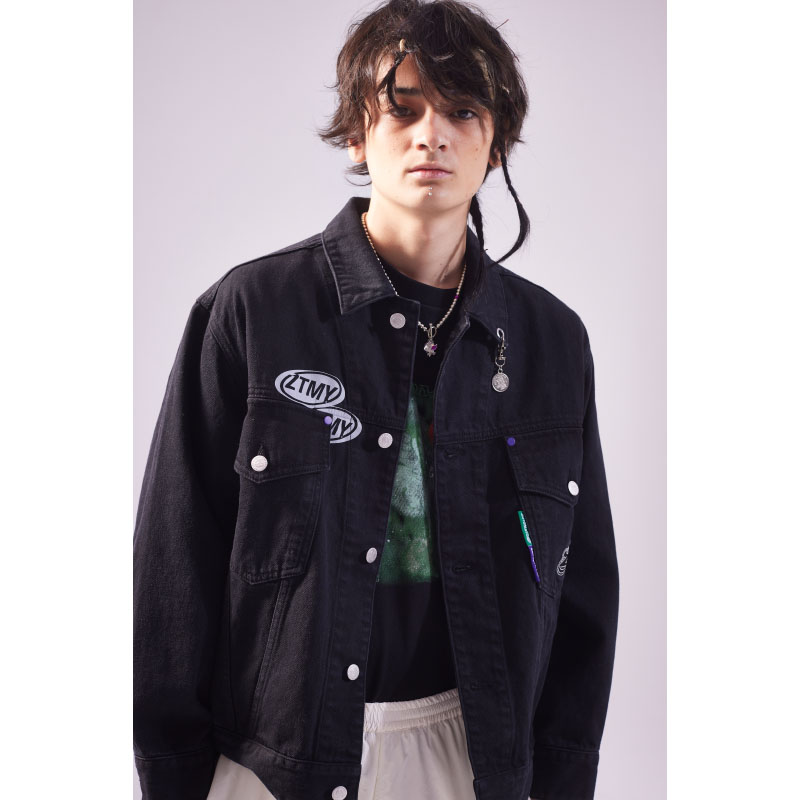 ずとまよ ずっと真夜中でいいのに。 デニムジャケット 愛のペガサス M