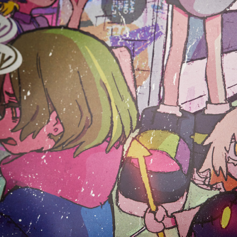 ZUTOMAYO 5th HP TOP Metallic Poster 1 - ZUTOMAYO MART