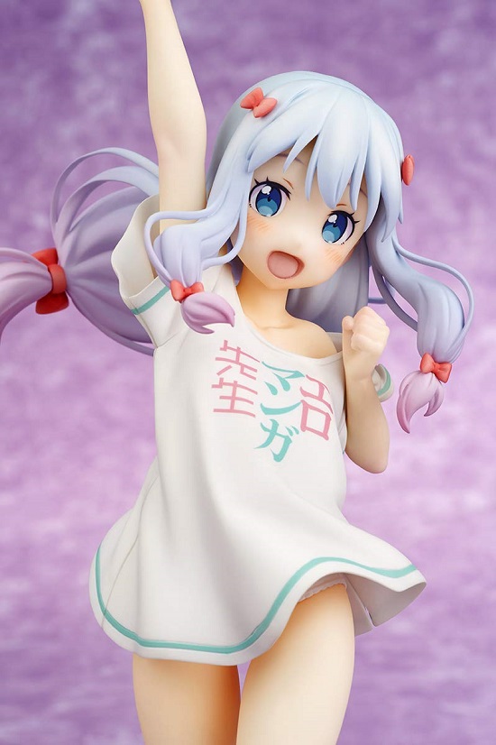 エロマンガ先生』よりアニメエンディングのTシャツ姿な和泉紗霧1／7