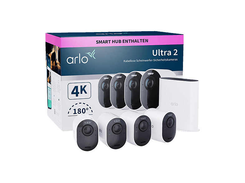 Amazon | Arlo Ultra 2 スポットライトワイヤレスセキュリティカメラ 2