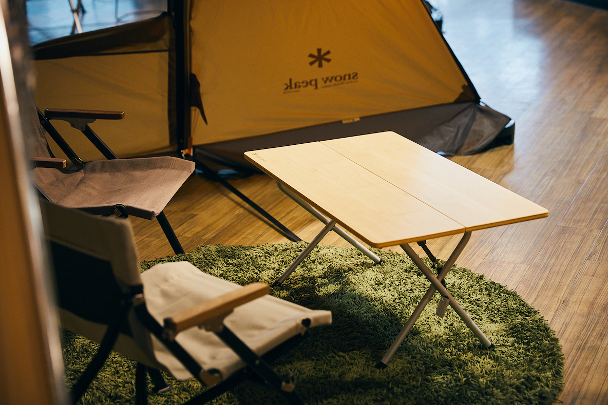 値下げ】スノーピーク ワンアクションローテーブル竹