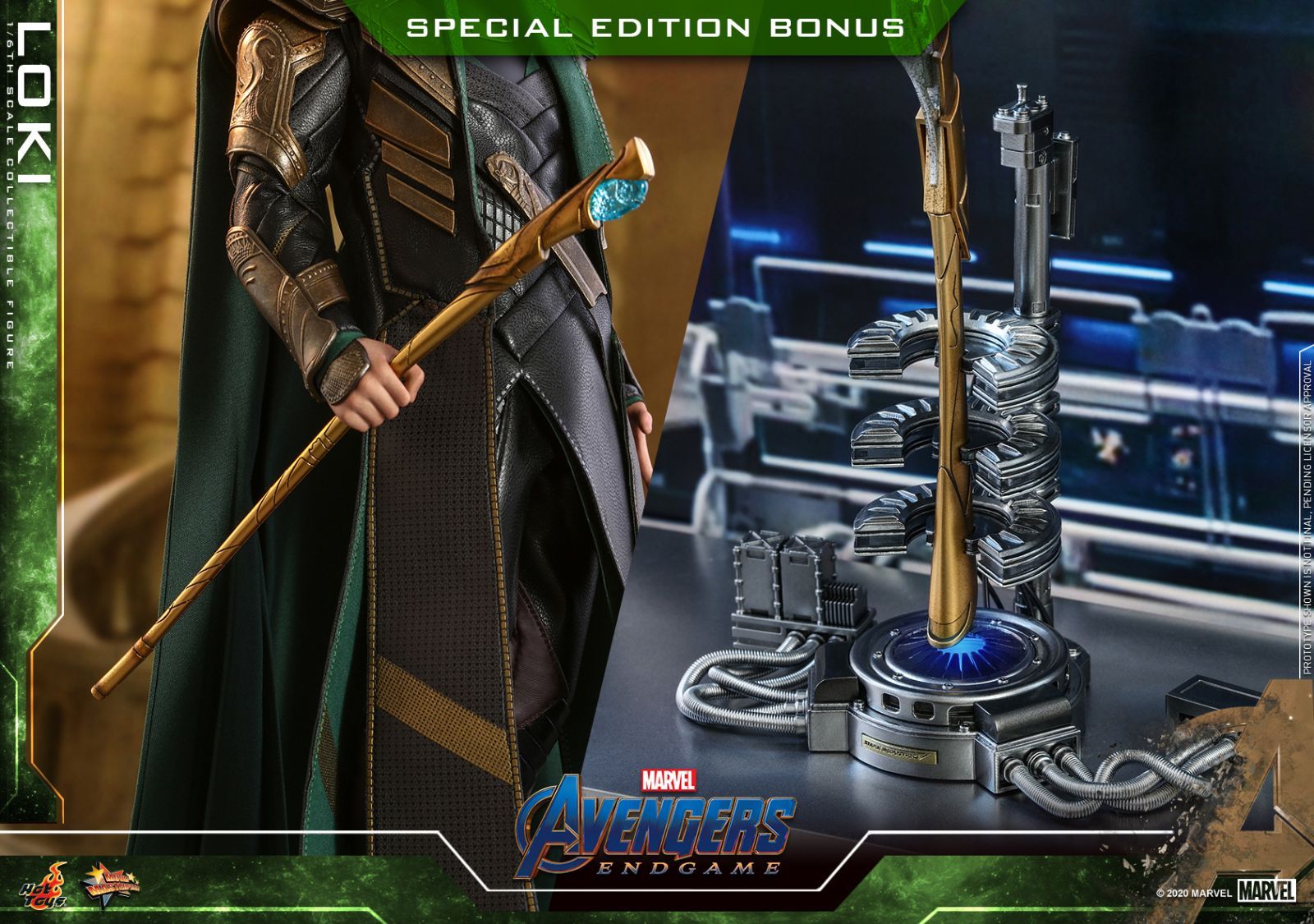 新品未開封Hottoys ホットトイズ MMS579 1/6『アベンジャーズ／エンド