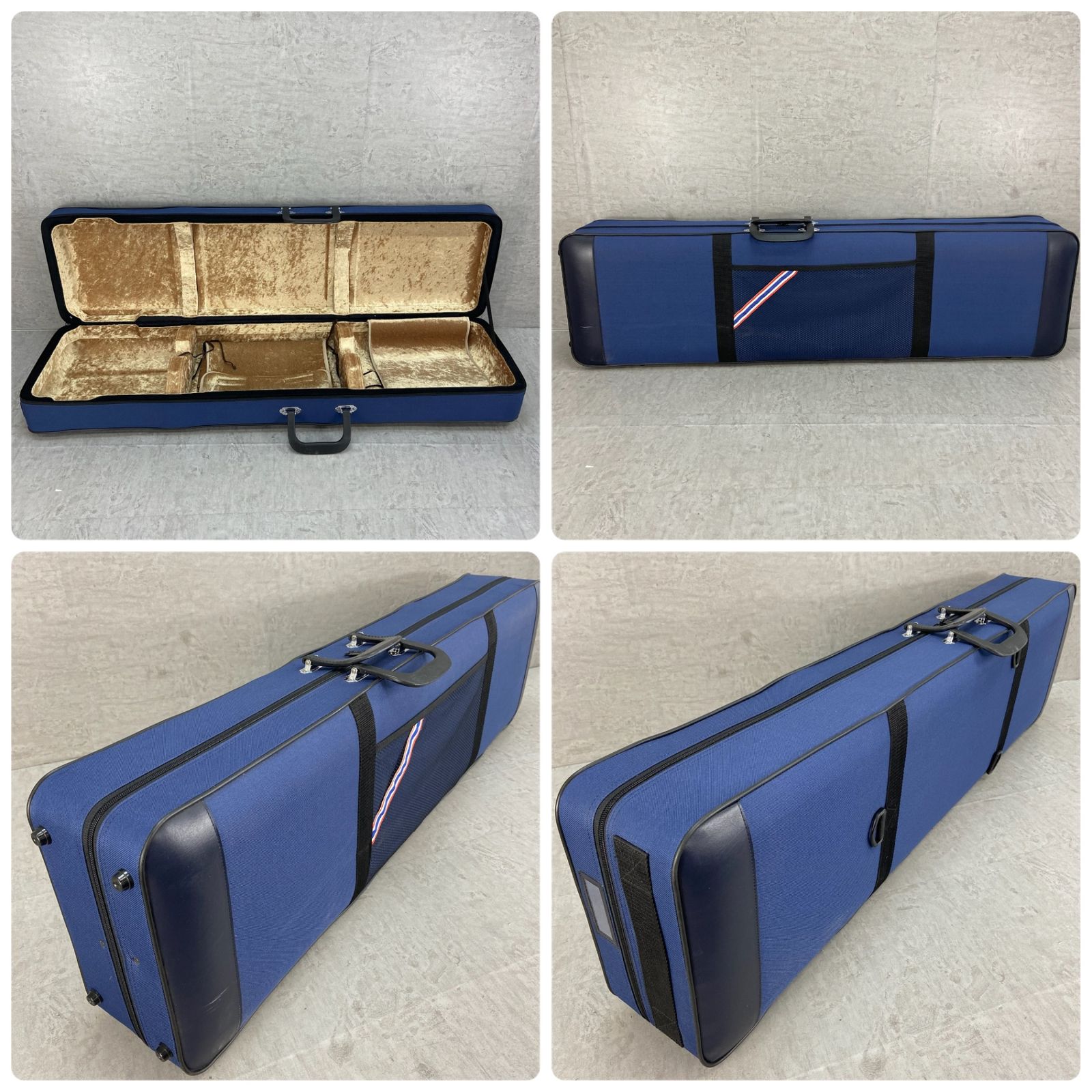 三味線 中棹 紅木 丸打胴 ハードケース 津軽三味線 中棹 紅木 丸打