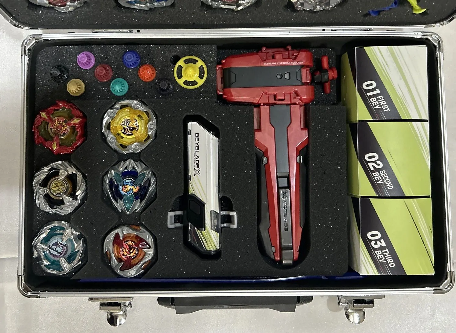 BEYBLADE X 七色マルチ【6種類ベイ、ケース+ランチャー付き】まとめ