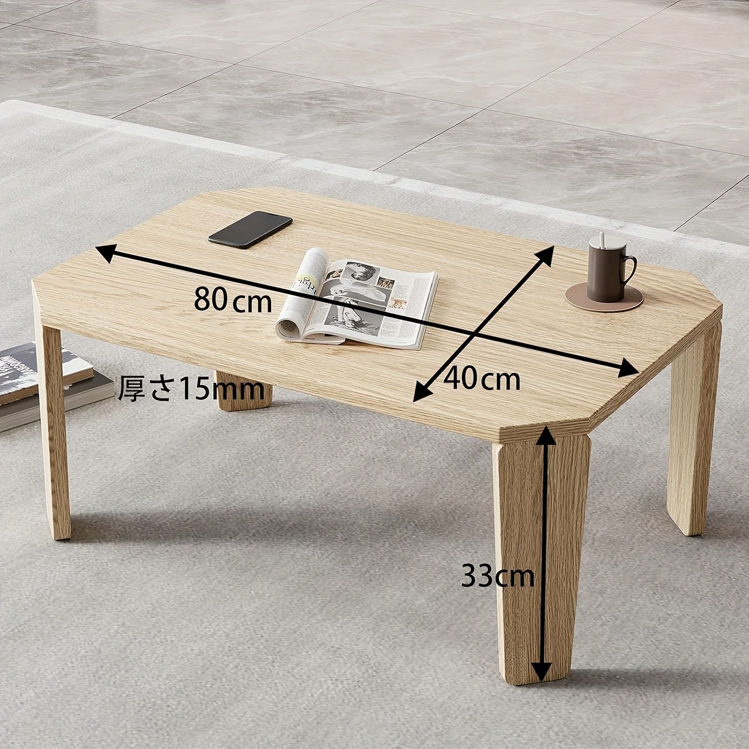 フランフラン シフラ 大理石 テーブル コーヒーテーブル 机 Francfranc