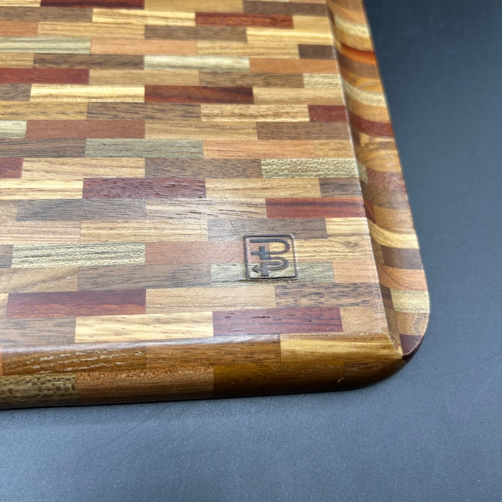 M》大幅値下げ！ 箱根寄木細工 お盆 トレー 木製 角型 無垢 天然木