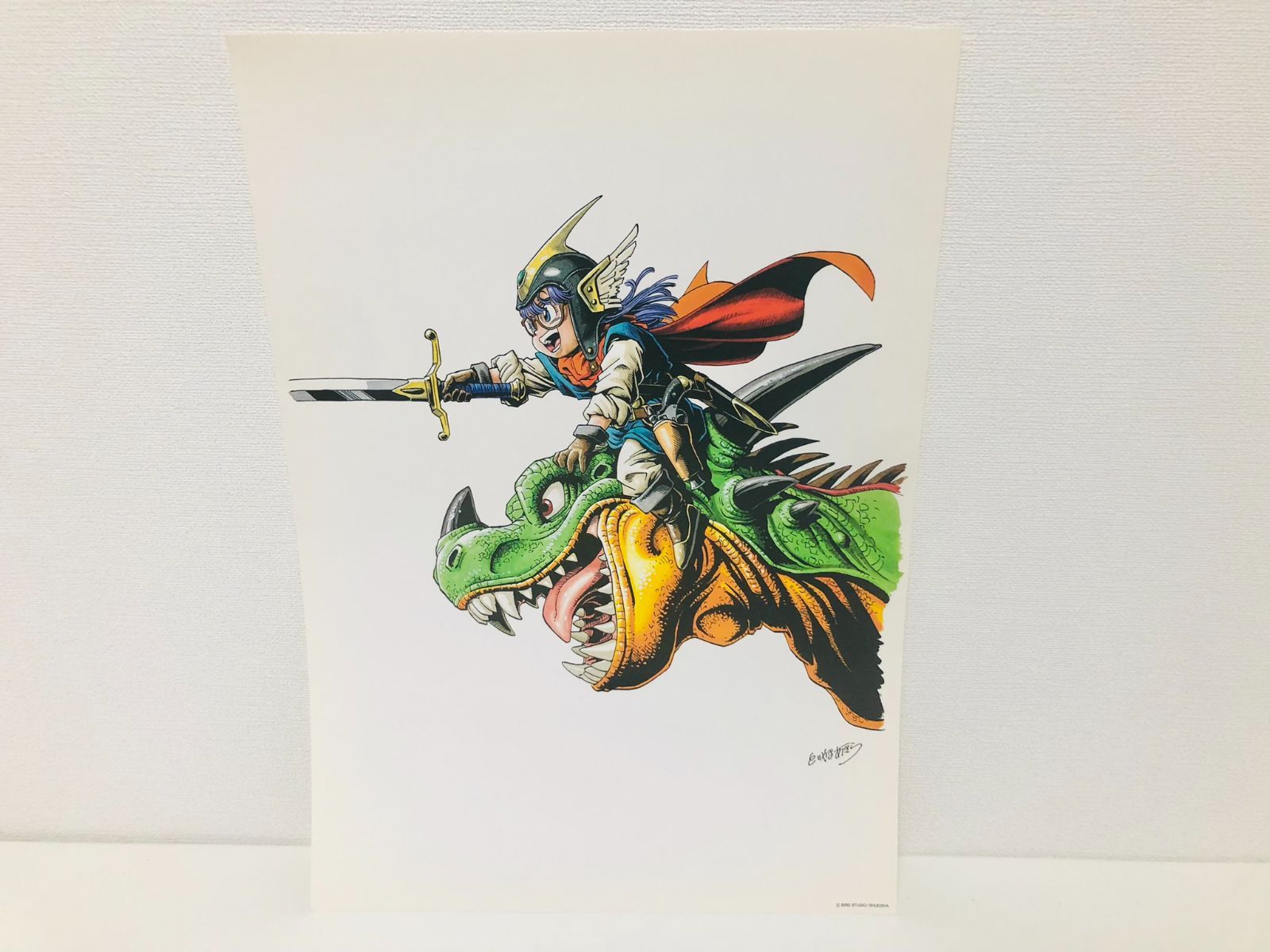 ドラゴンボール 複製原画 B4サイズ 鳥山明の世界 Dr.スランプ アラレ
