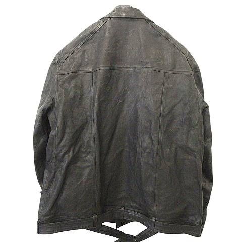 リックオウエンス Rick Owens 美品 JUMBO LUKE STOOGES カーフレザー