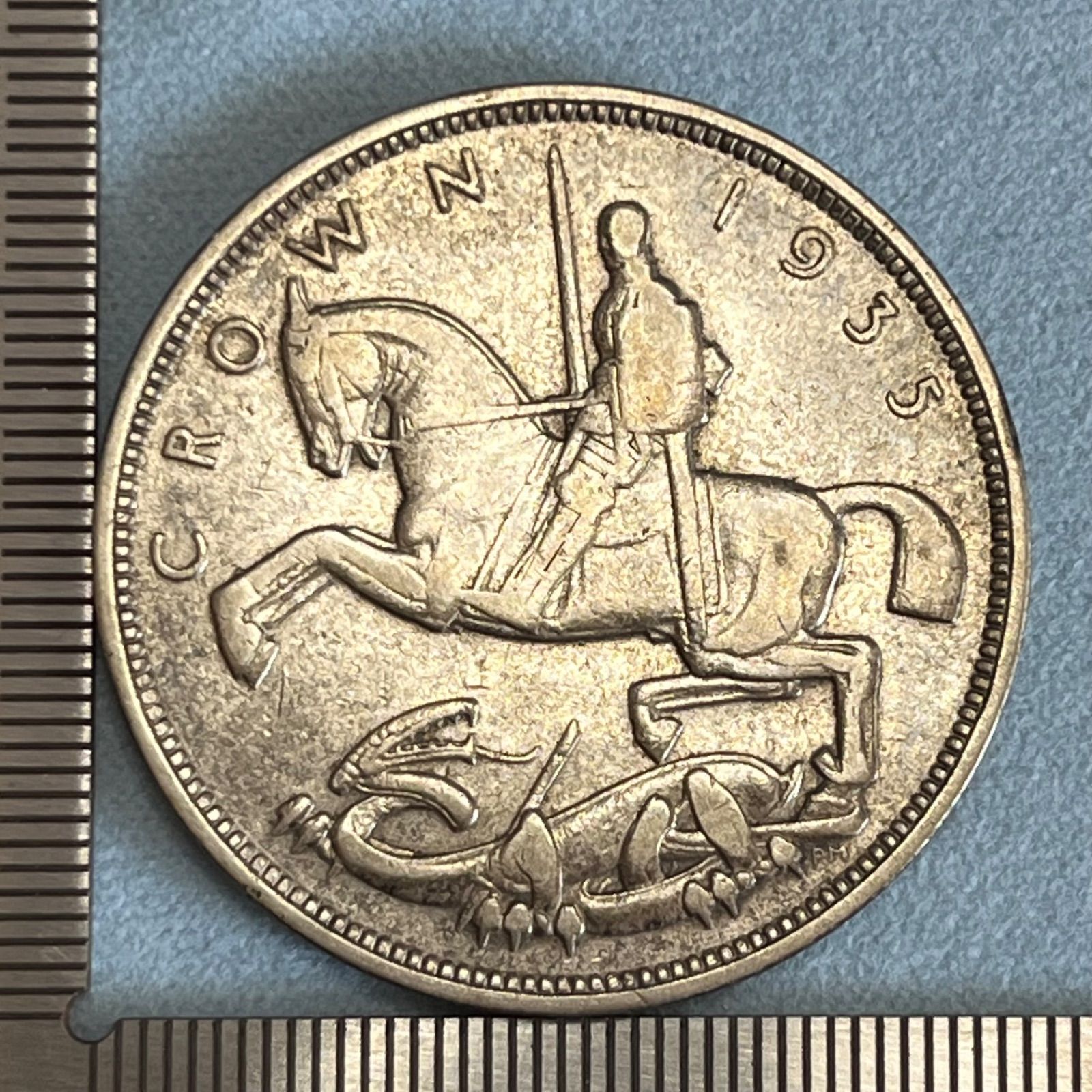 記念銀貨】1935年 イギリス ジョージ5世 シルバー・ジュビリー