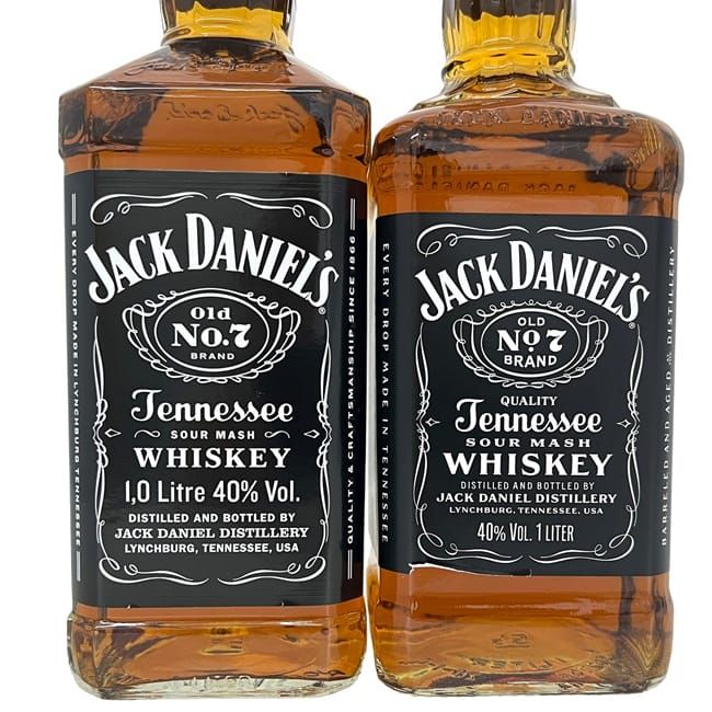 ジャックダニエル 2本セット JACK DANIEL'S OLD No.7